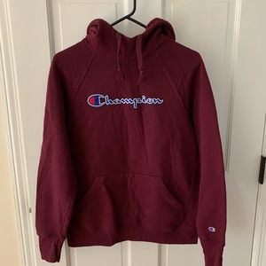 Powerblend Fleece Hoodie, Script Logo